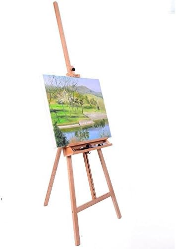 Mont Marte Floor Easel with Tilt Bech Wood