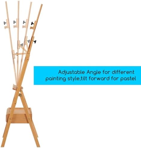 MEEDEN Adjustable Easel with Storage Drawer for Artists