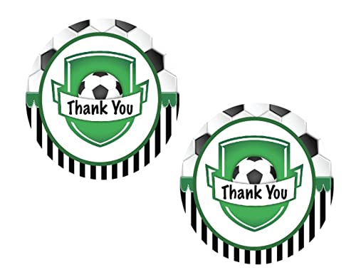 Soccer Birthday Stickers for Boys Party Favors