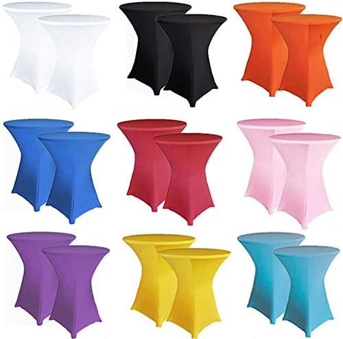 Reliancer 2 Pack 36 Inch Spandex Table Cover