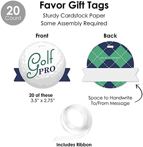 Big Dot of Happiness Par-Tee Time Party Favor Kit - 100 Pieces