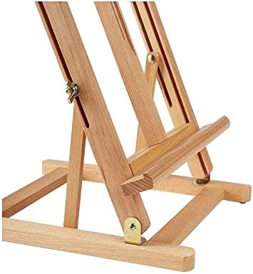 KINGART 38 High Wooden H-Frame Studio Easel