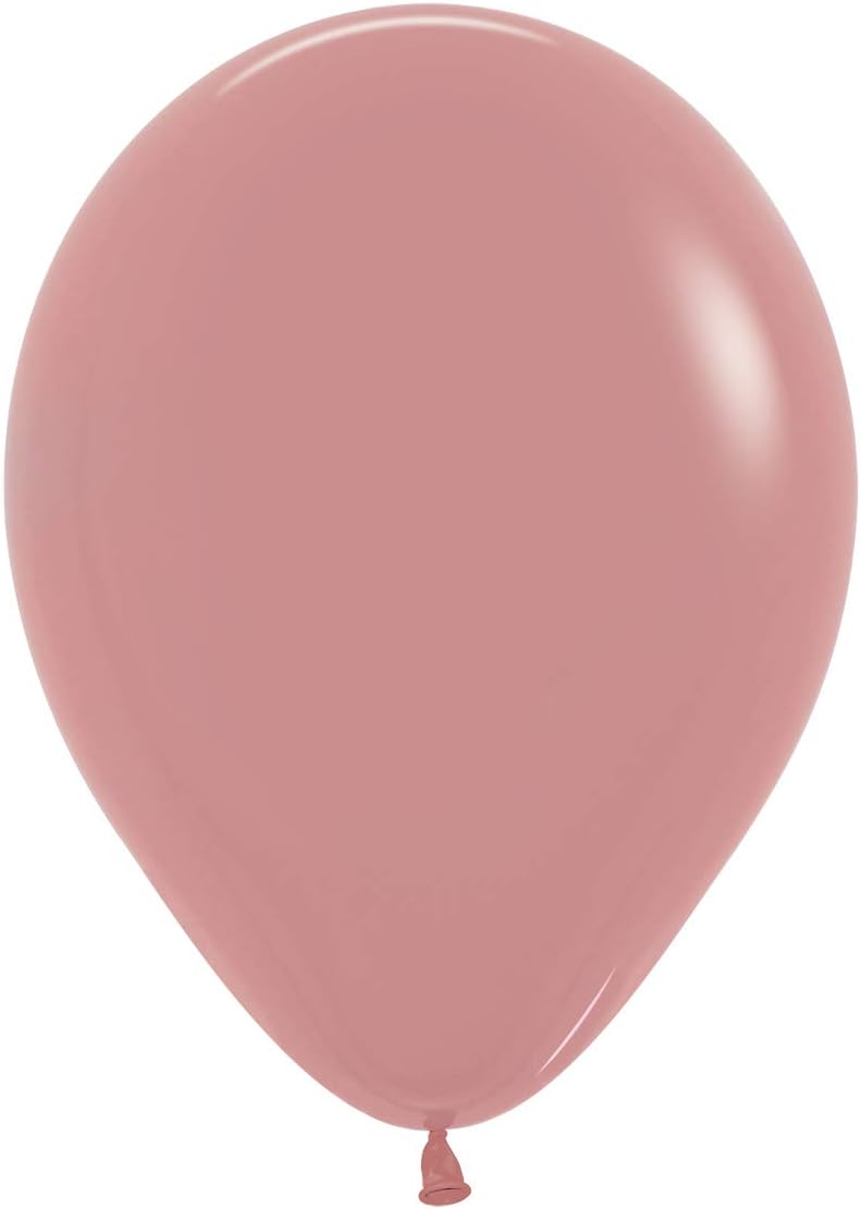 Betallatex 53164 Deluxe Rosewood Latex Balloons 11 Inch Pack of 100