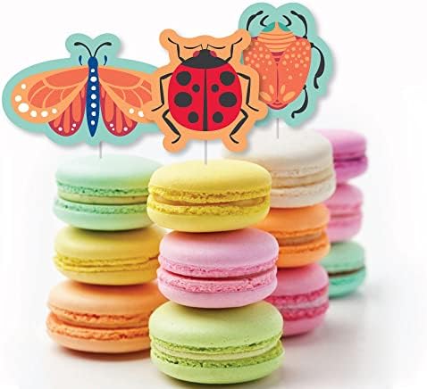 Big Dot of Happiness Buggin Out - 24 Count Bug Shaped Cut Outs