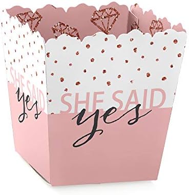 Big Dot of Happiness Bride Squad Party Candy Boxes Set of 12