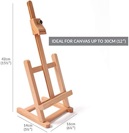 Artistik Mini Tabletop Easel Stand - 42cm Tall