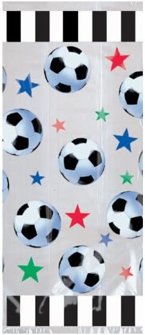 Amscan Soccer Large Party Bags - Pack of 20