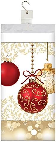 Creative Converting Border Print Plastic Tablecover Opulent Ornaments