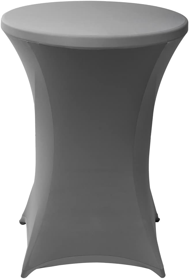 Restaurantware Round Table Cover 32x43 Inch Spandex and Polyester
