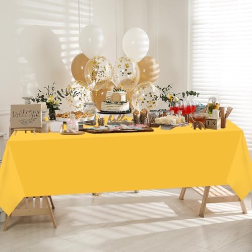 CMUSKO 54x108 Inch 5Pcs Thanksgiving Tablecloths