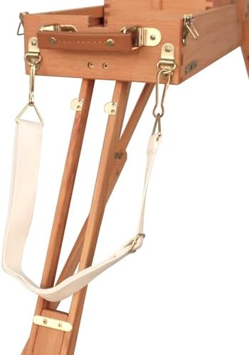 Jullian Paris Professional Half Box Easel Stand with Shoulder Strap