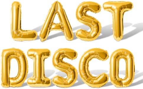 Letter Balloons - LAST DISCO 16 Inch Alphabet Foil Balloons Gold