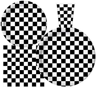 Oojami 120 Piece Race Car Party Pack