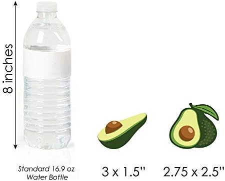 Hello Avocado DIY Fiesta Party Cut-Outs 24 Count