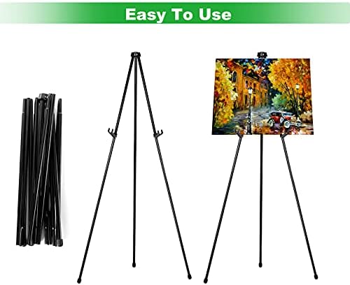 CertBuy 2 Pack 63 Inch Steel Easel Stand