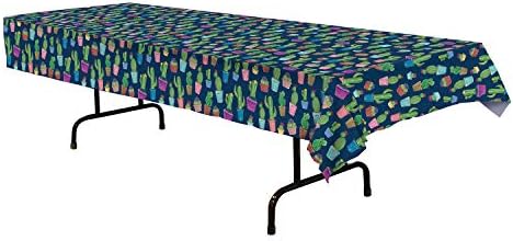 Beistle Cactus Tablecover 54x108 Inches