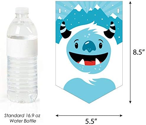 Big Dot of Happiness Yeti to Party Bunting Banner