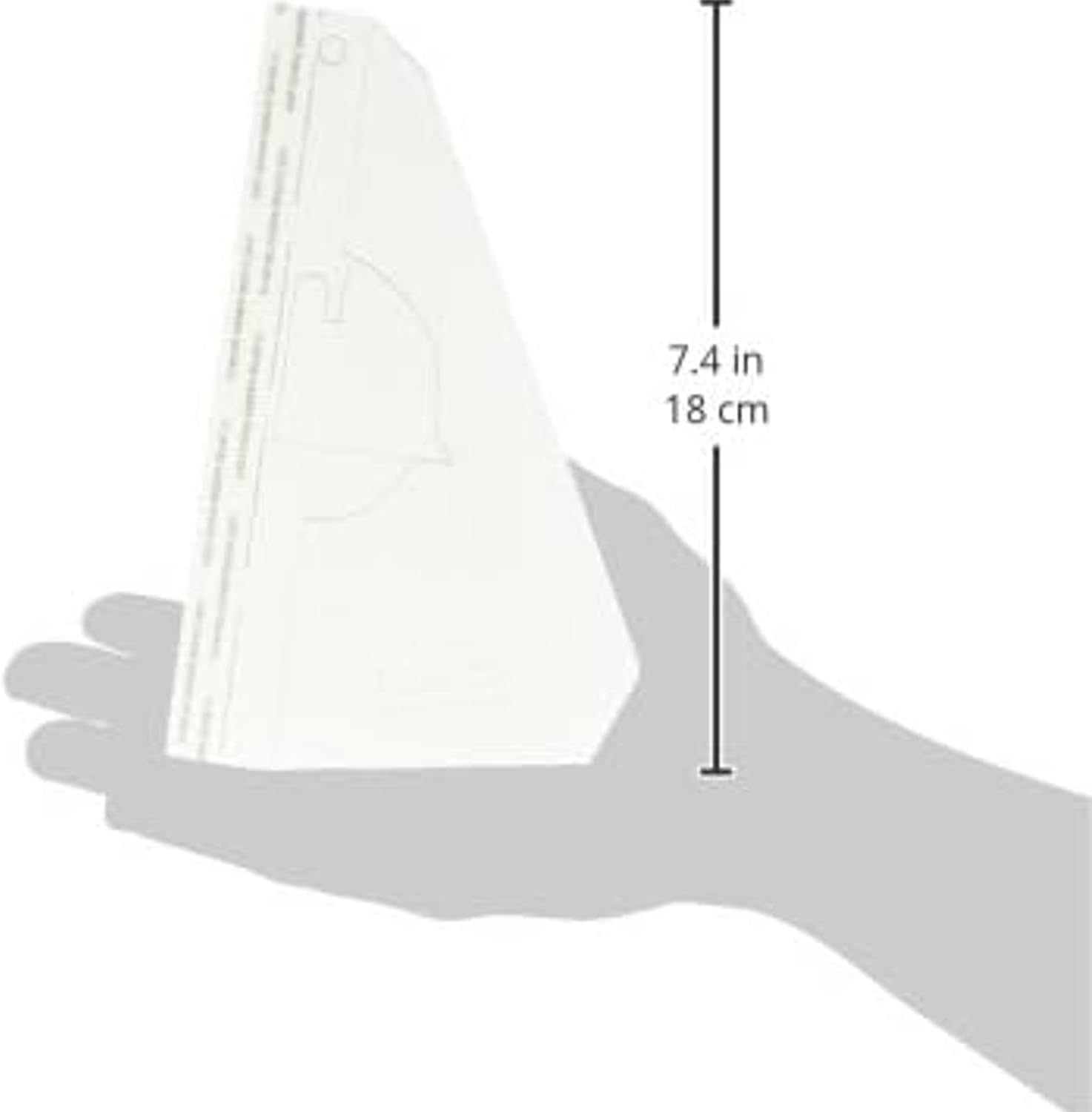 Lineco White Single-Wing 7 Inch Self-Stick Chipboard Easel Backs 5 Pkg
