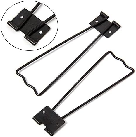 10 Pieces Iron Easel Back with 30 Screws and 2 Screwdrivers