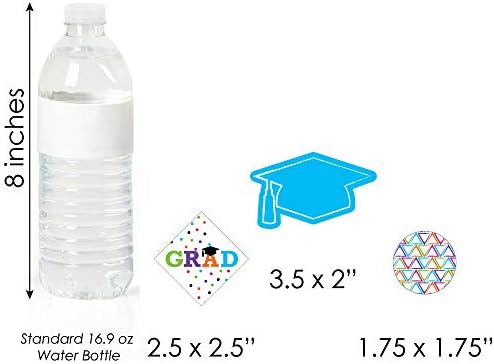 Hats Off Grad - 24 Count DIY Cut Outs for Party