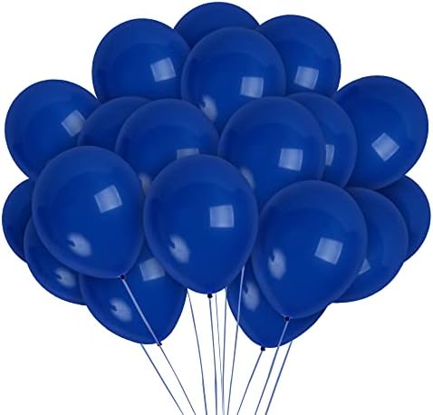 Treasures Gifted 10 Inch Matte Royal Blue Balloons 72 Pack