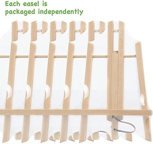 CONDA 6 Pack 16 Inch Tabletop Easel Set