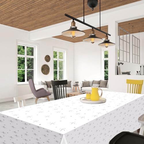 2pcs Black Bow Tablecloth for Birthday Decor