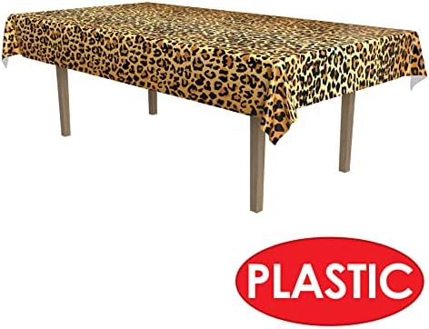 Beistle Leopard Print Table Cover 1