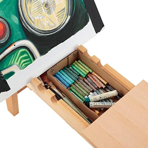 Creative Mark Belgian Art Horse Drawing Easel with Seating and Adjustable Angle