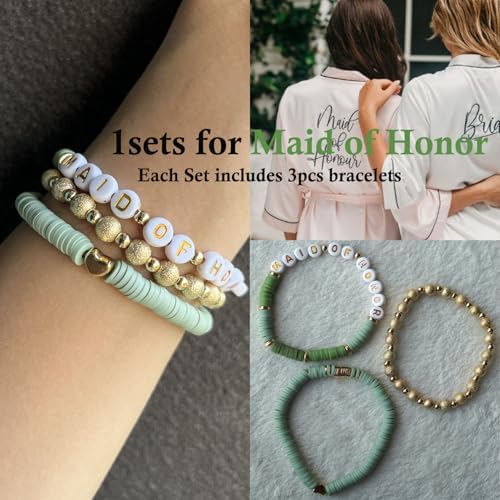 Team Bride Bracelets 14pcs Bridal Shower Favor Bachelorette Accessories