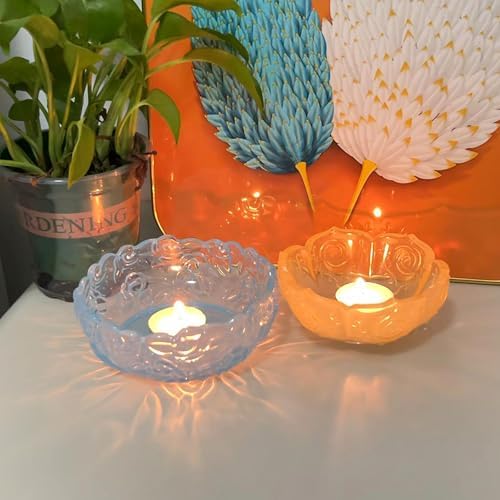 Flower Bowl Resin Molds for DIY Crafts