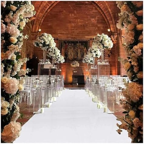 White Anti-Slip Carpet for Wedding and Event