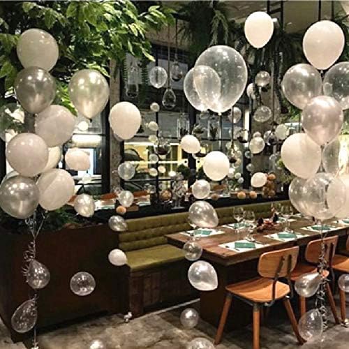 5 Inch Mini Latex Balloons Clear Pack of 120