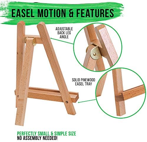 US Art Supply 105 Inch Wooden Easel 12 Pack