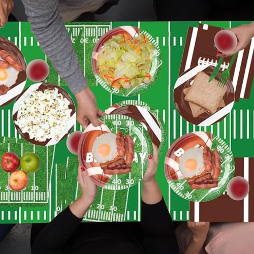 Football Themed Party Set for 24 Guests
