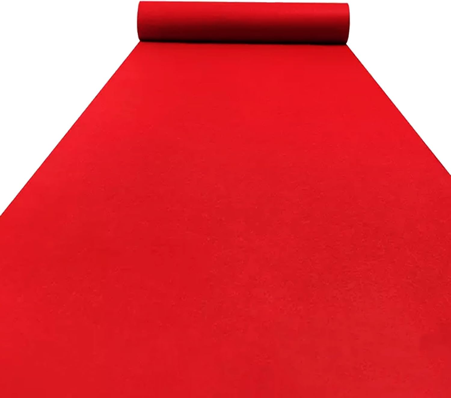 2mm Red Aisle Runner Carpet for Weddings and Events