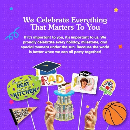 Big Dot of Happiness Through the Decades Party Decor Kit