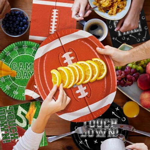 Football Party Supplies Kit for 24 Guests