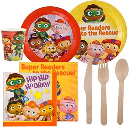 Super Why Party In A Box Complete Kit for Kids
