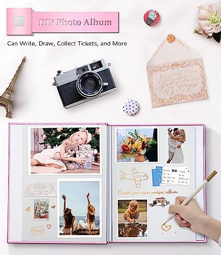 Artfeel Photo Album 60 Pages Linen Cover with Display Window