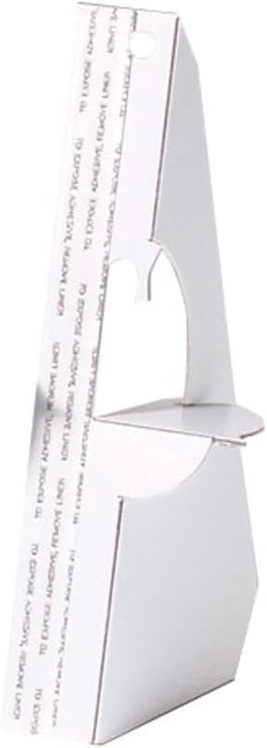 Lineco White Single-Wing 7 Inch Self-Stick Chipboard Easel Backs 5 Pkg