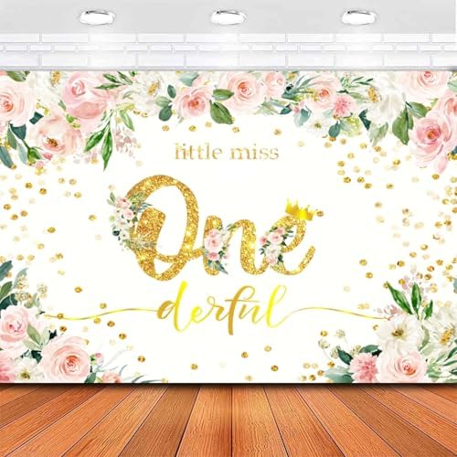 Baby Girl 1st Birthday Decor Bundle
