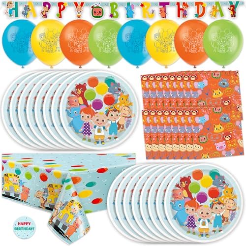 Cocomelon Birthday Decor Kit Serves 16