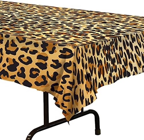 Beistle Leopard Print Table Cover 1