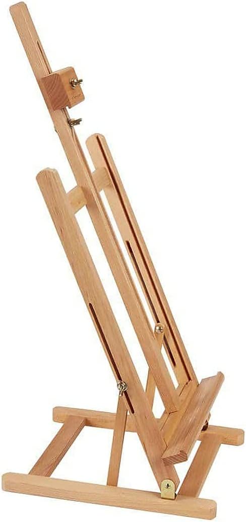KINGART 38 High Wooden H-Frame Studio Easel