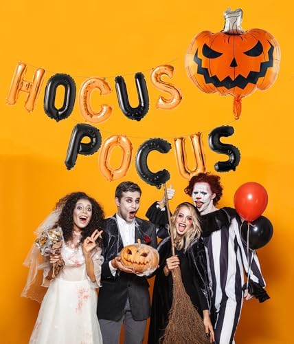 HOCUS POCUS Halloween Foil Balloon Decor