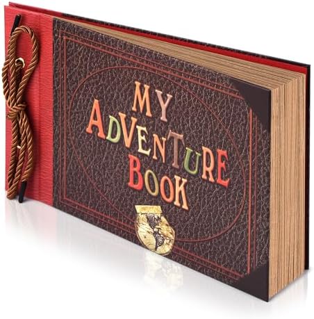 Adventure Book Diary Photo Scrapbook Hard Cover
