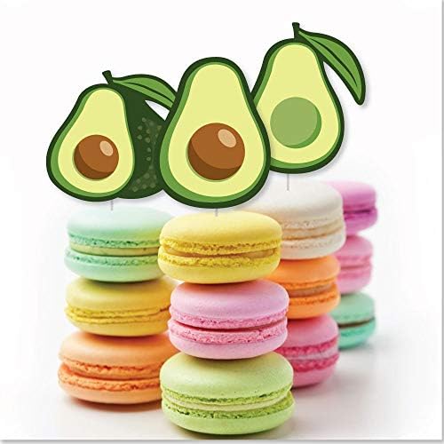 Hello Avocado DIY Fiesta Party Cut-Outs 24 Count