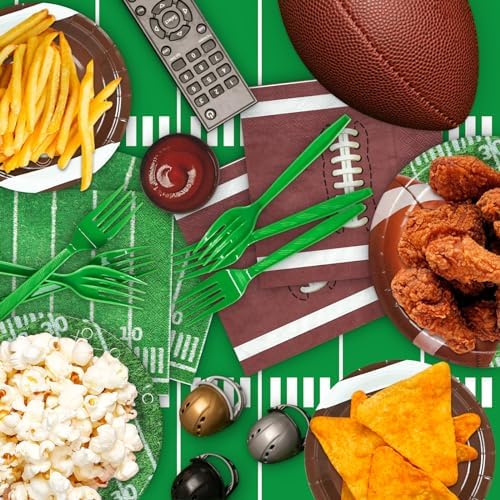 QIKSION Football Party Decorations Kit for 24 Guests