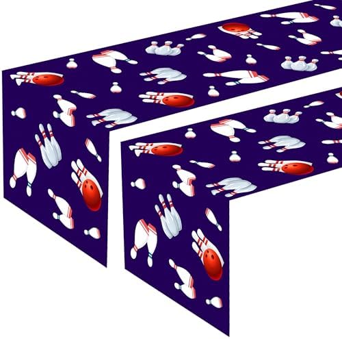 Bowling Table Runner - 12x72 Inch Party Decor